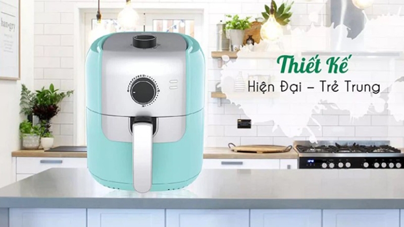 Nồi chiên không dầu Magic Eco được thiết kế với mẫu mã và kiểu dáng đa dạng