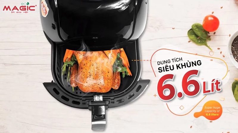 Nồi chiên không dầu Magic Eco có công suất đa dạng