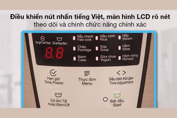 Kangaroo KG18DR7 sử dụng bảng điều khiển cơ