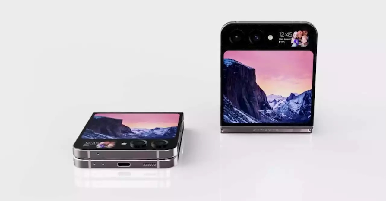 Lộ ảnh concept Samsung Galaxy Z Flip5 với màn hình phụ siêu lớn