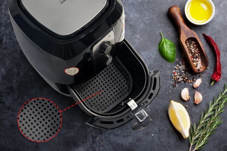 Nồi chiên không dầu 6 lít tốt nhất hiện nay: Magic A-83