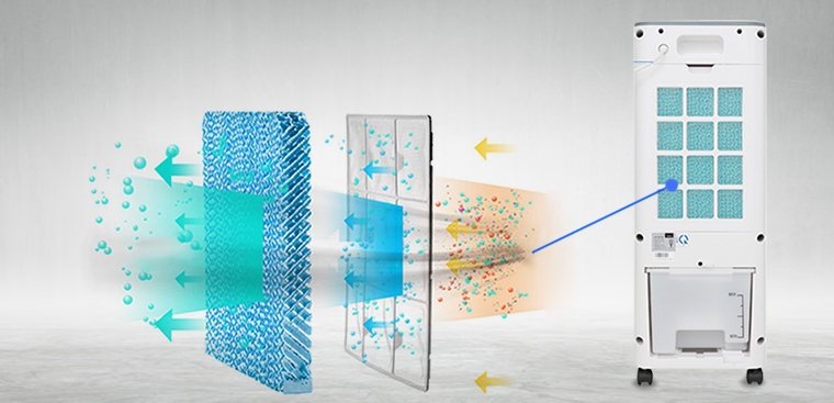 tấm làm mát quạt điều hòa - ảnh 3