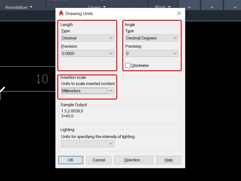 Cách chỉnh đơn vị trong AutoCAD vô cùng chi tiết