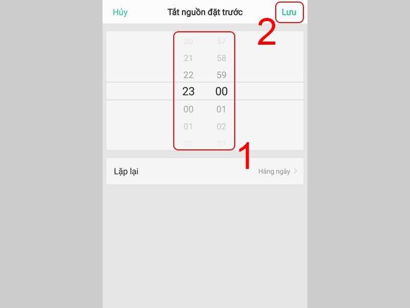 cách tắt nguồn OPPO