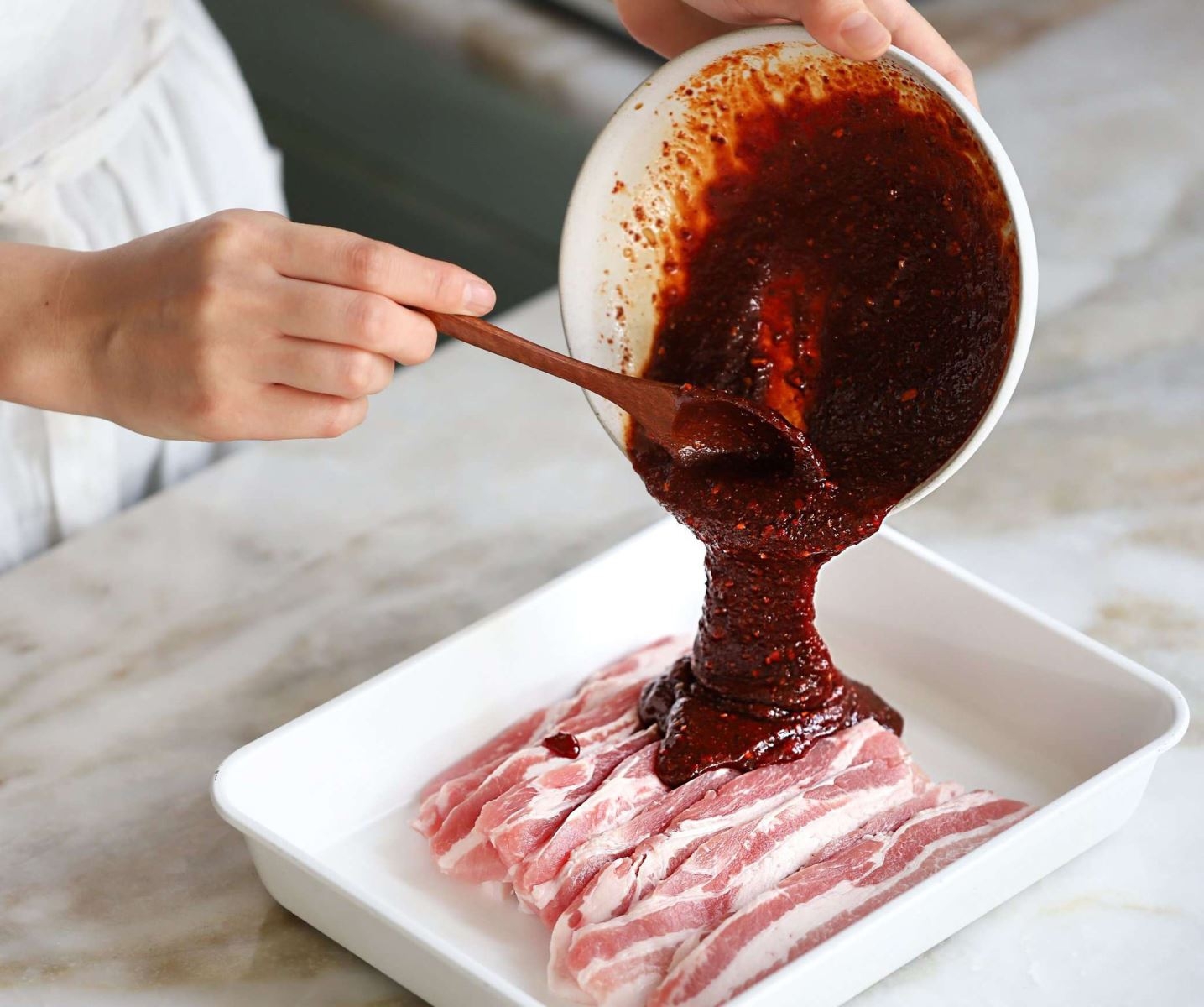 Cách nướng thịt ba chỉ bằng nồi chiên không dầu (Ảnh 3)