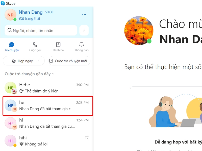 Cách tạo cuộc thăm dò ý kiến trên ứng dụng Skype bằng máy tính