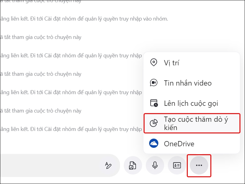 Cách tạo cuộc thăm dò ý kiến trên ứng dụng Skype bằng máy tính