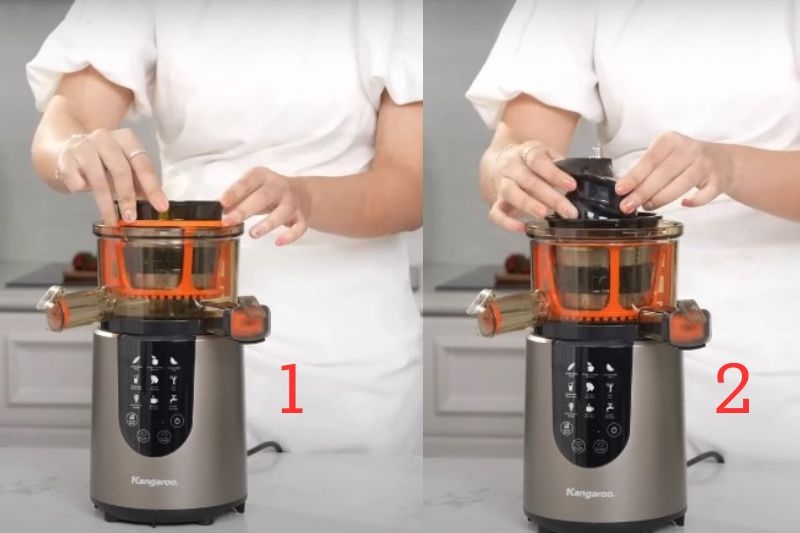 Cách lắp máy ép trái cây Kangaroo