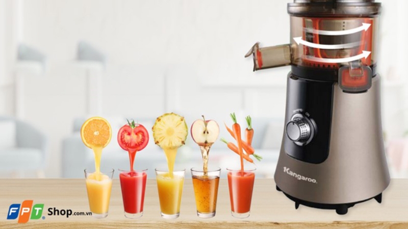 Vệ sinh máy ép trái cây Kangaroo sau khi sử dụng