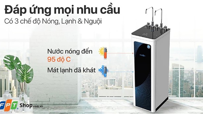 Máy lọc nước 10 lõi tốt nhất hiện nay: Karofi KAD-D52