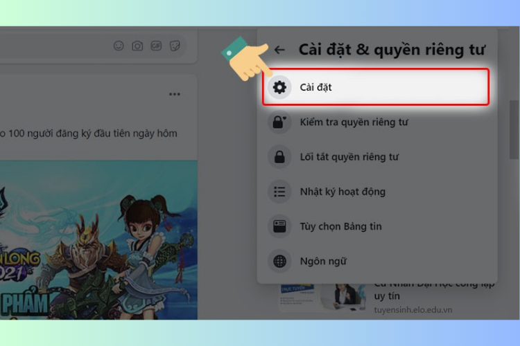Cách chọc bạn bè trên Facebook bằng máy tính