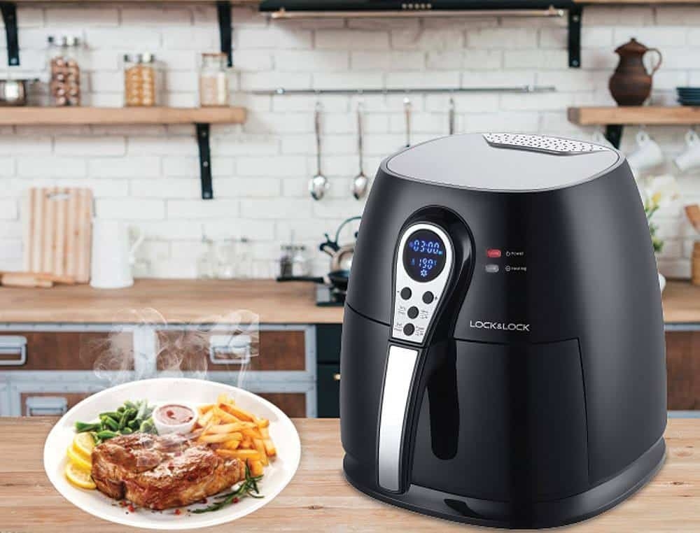 Nồi chiên không dầu Lock&Lock có thiết kế hiện đại