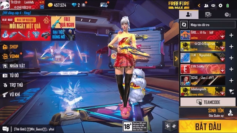 Bật mí cách chơi Free Fire “chuẩn” cho Tân Thủ