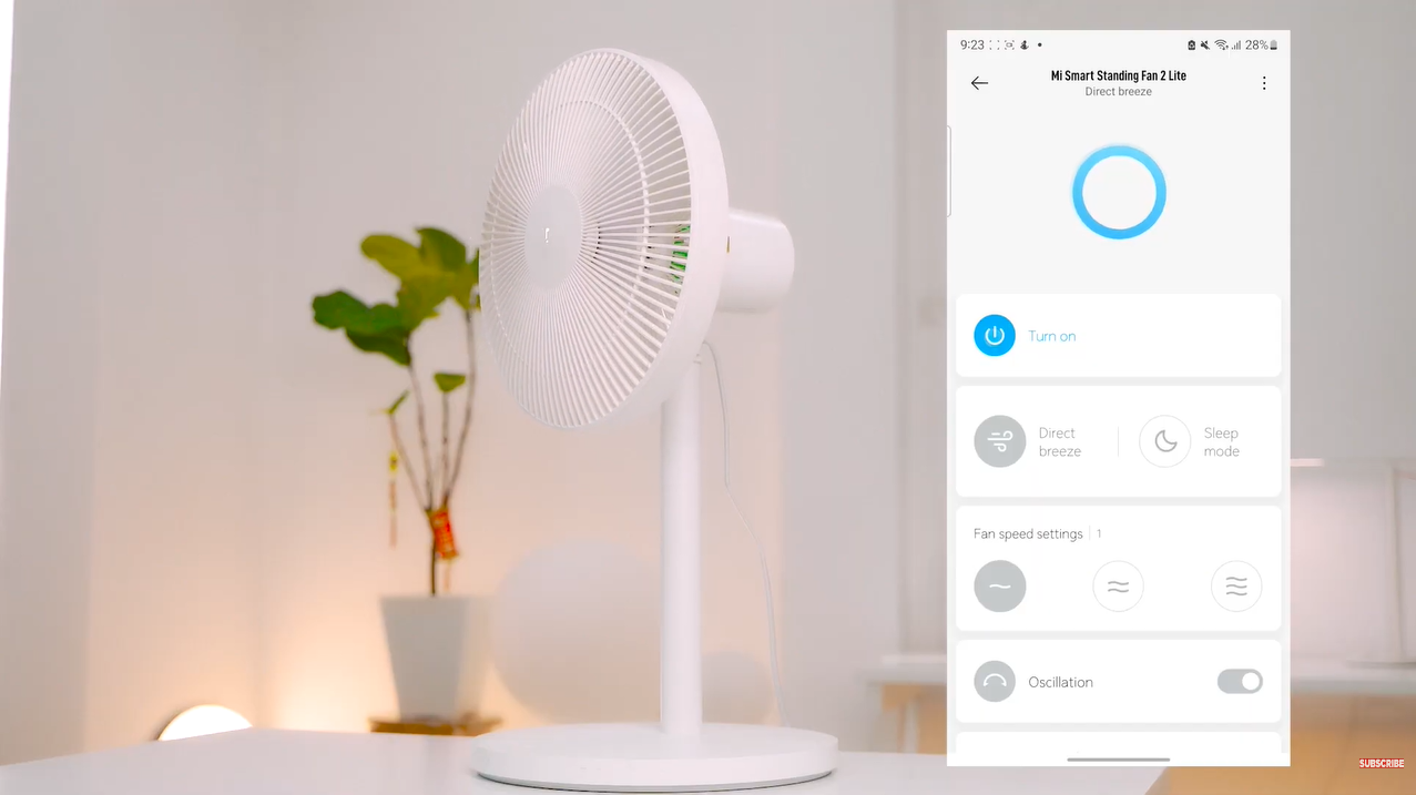 Review Quạt máy đứng Xiaomi Smart Fan 2 Lite - hình 5