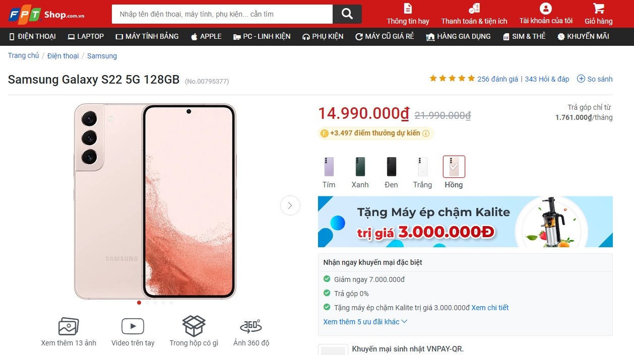 2023 rồi, liệu Galaxy S22 có còn đáng mua khi mà Galaxy S23 đang quá hot? 123