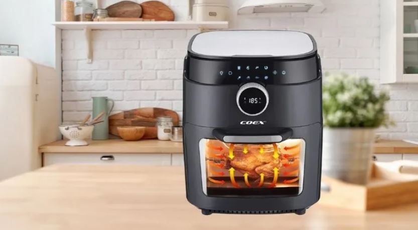 Nồi chiên không dầu Coex có thiết kế sang trọng