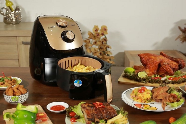 Nồi chiên không dầu Coex có mức giá phù hợp với nhiều đối tượng