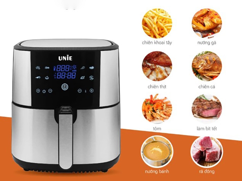 Nồi chiên không dầu dưới 2 triệu: Unie UE-800