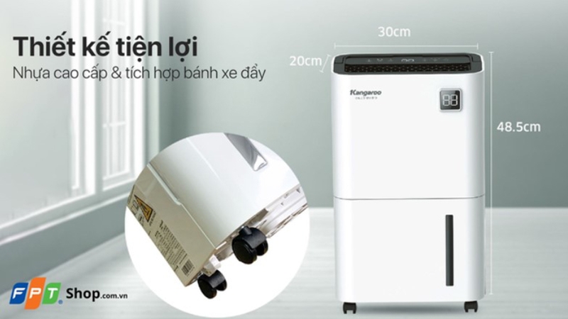 Đánh giá máy hút ẩm Kangaroo KGDH16 (Ảnh 1)