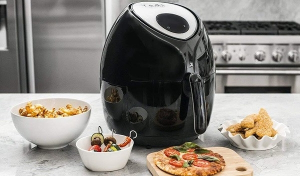 nồi chiên không dầu Mishio có tốt về mặt công suất không