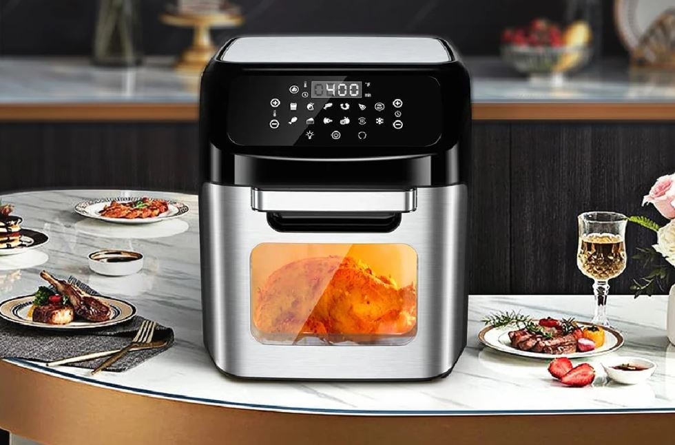 Nồi chiên không dầu Mishio sử dụng công nghệ làm nóng Raid Air