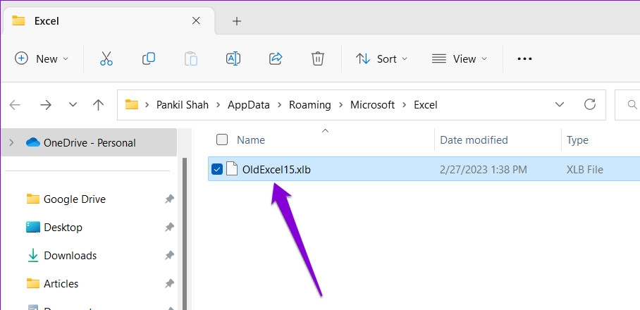 Mẹo sửa lỗi thanh công cụ Excel không hoạt động trên Windows (6)