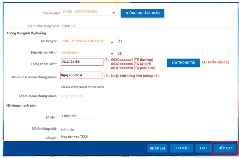 ​Cách đăng ký Internet Banking Sacombank (Ảnh 5)