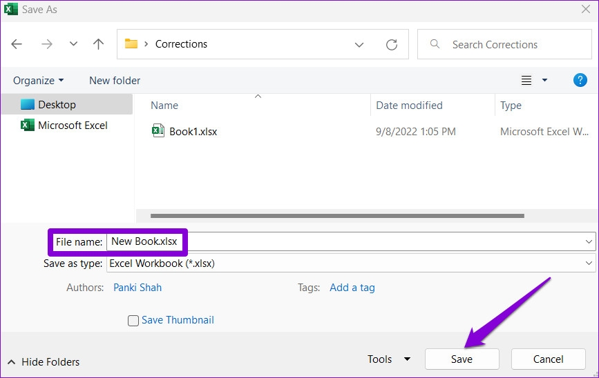Mách bạn cách sửa lỗi Microsoft Excel cho lưu trên Windows 11 (1)