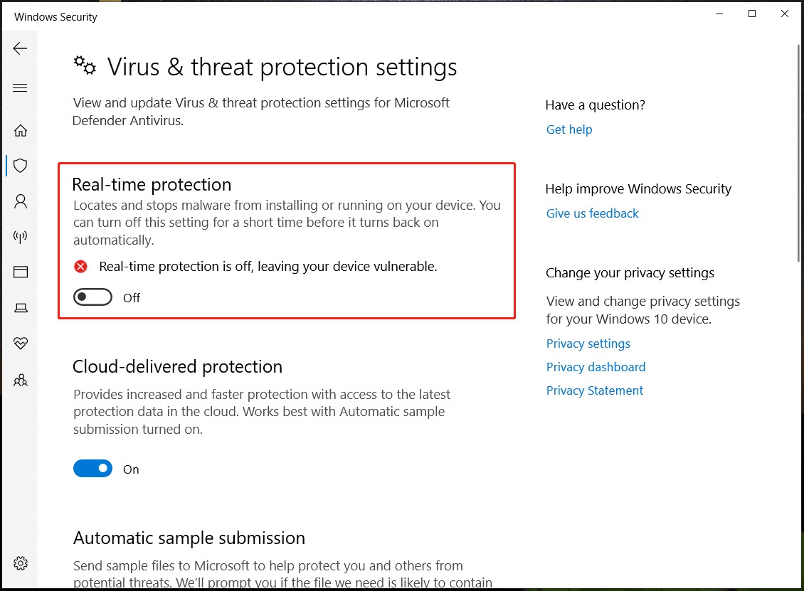 Mẹo sửa lỗi Windows Defender chặn Avast trên Windows 11 (4)