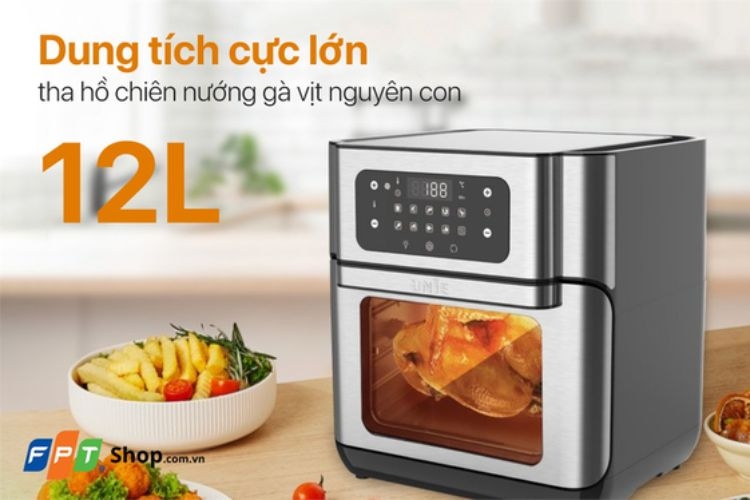Nồi chiên không dầu có dung tích lớn (Ảnh 1)