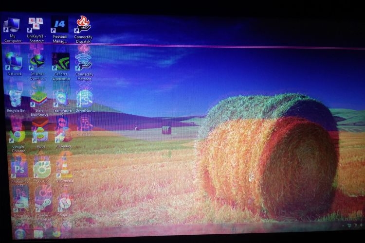 Dấu hiệu card màn hình bị nhiễu