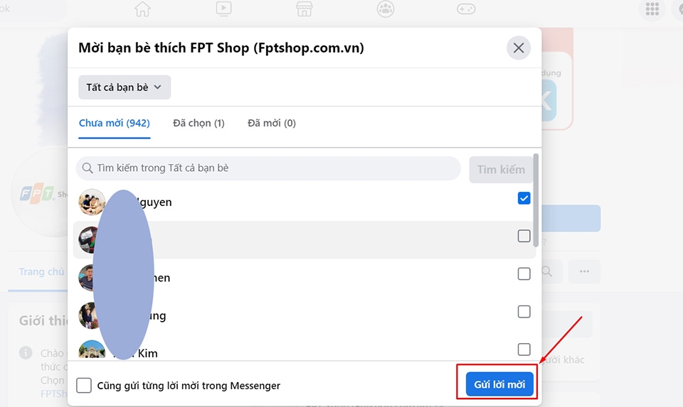 Mời bạn bè thích trang Facebook - Ảnh 04