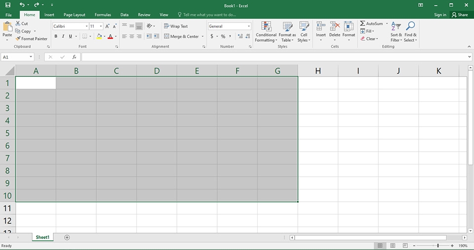 Xóa dòng kẻ trong Excel - Ảnh 02