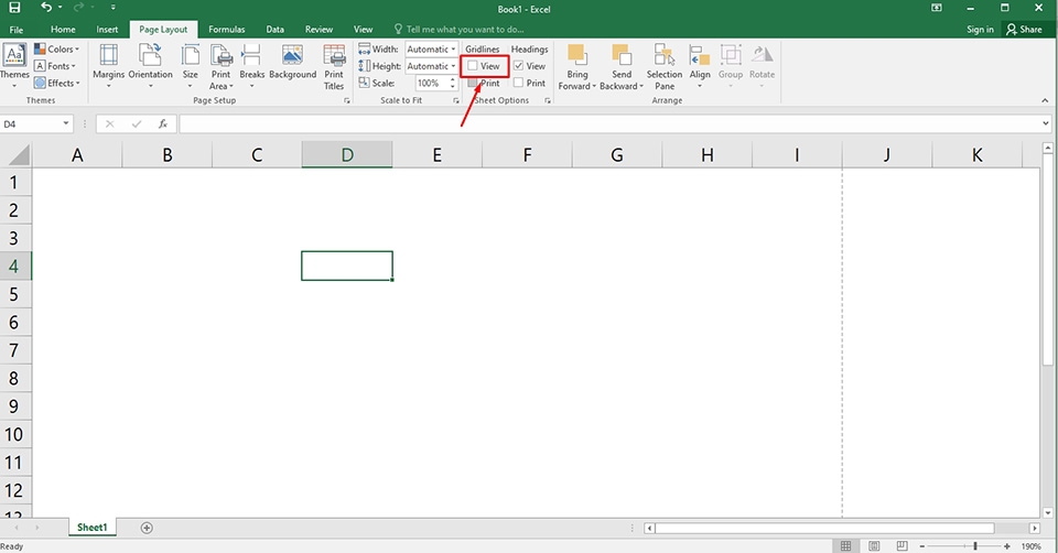 Xóa dòng kẻ trong Excel - Ảnh 08