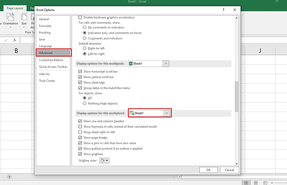 Xóa dòng kẻ trong Excel - Ảnh 12