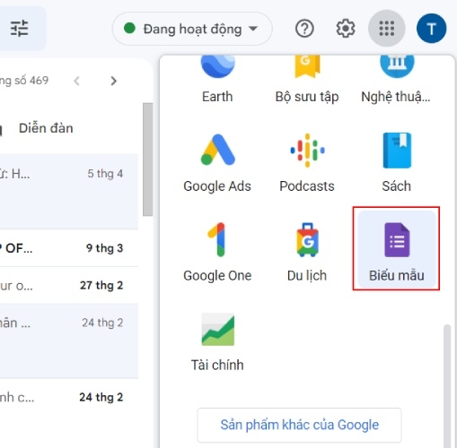 Cách tạo bài kiểm tra trên Google Form hình 1