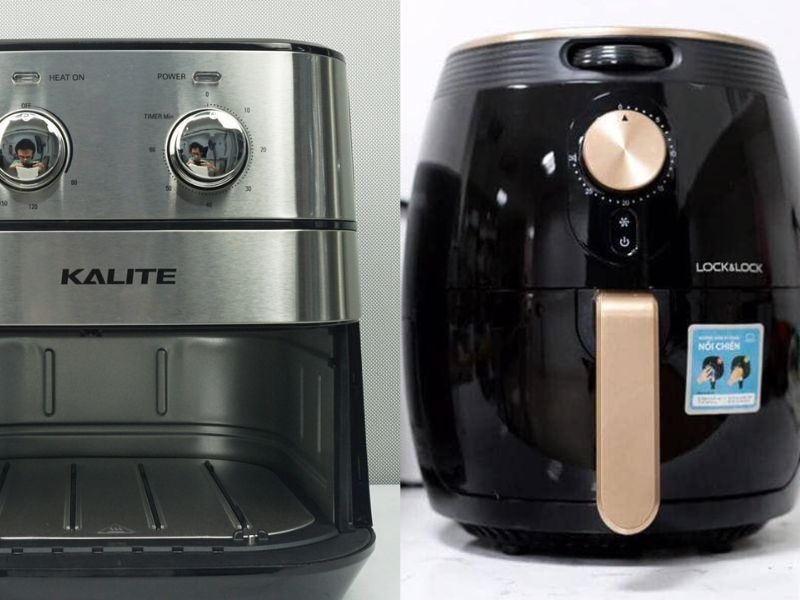 So sánh nồi chiên không dầu Lock&lock và Kalite (Ảnh 3)