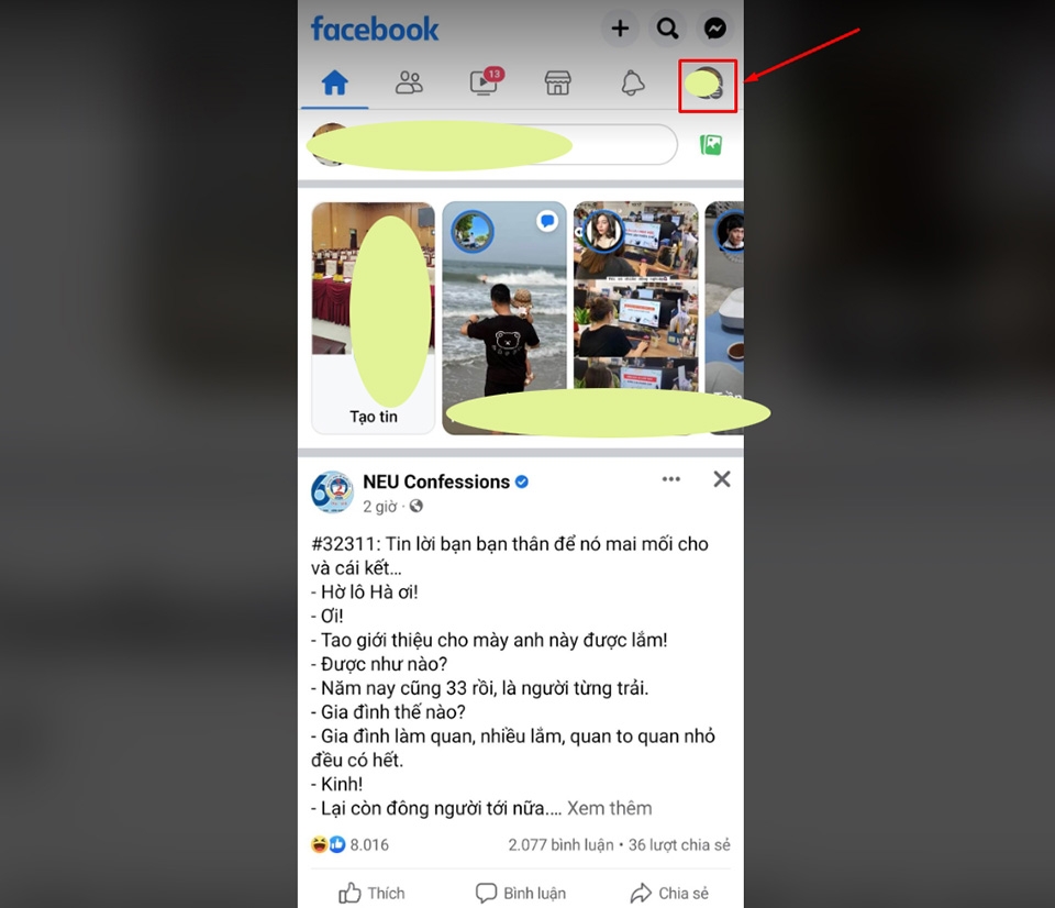 Xóa ảnh đại diện trên Facebook - Ảnh 03