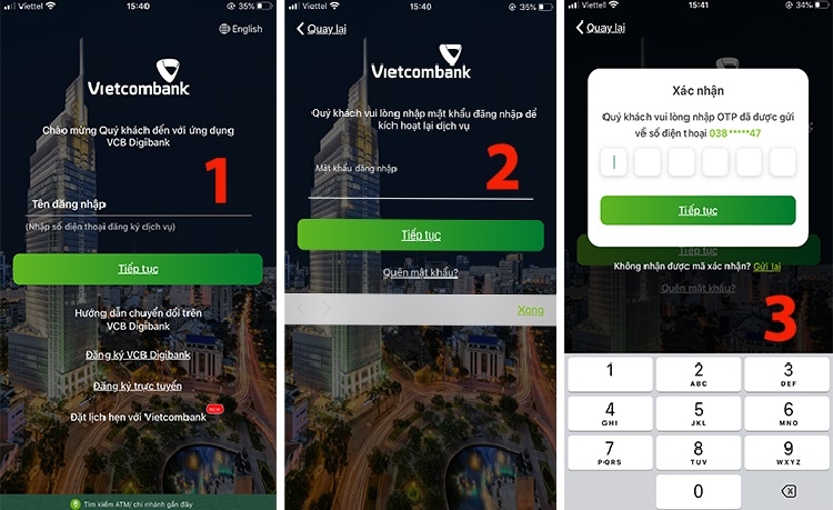 Kiểm tra số dư tài khoản Vietcombank (Ảnh 1)