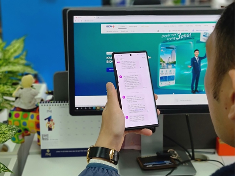 Cách đăng ký SMS Banking BIDV (Ảnh 2)