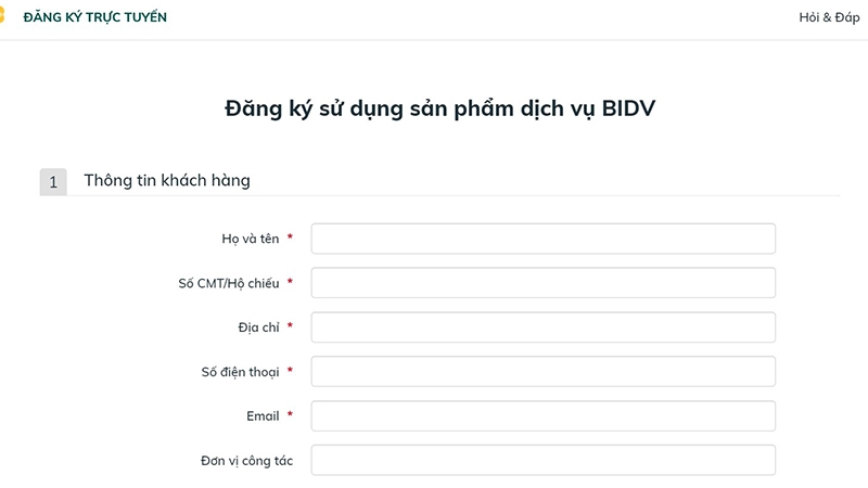 Cách đăng ký SMS Banking BIDV (Ảnh 4)
