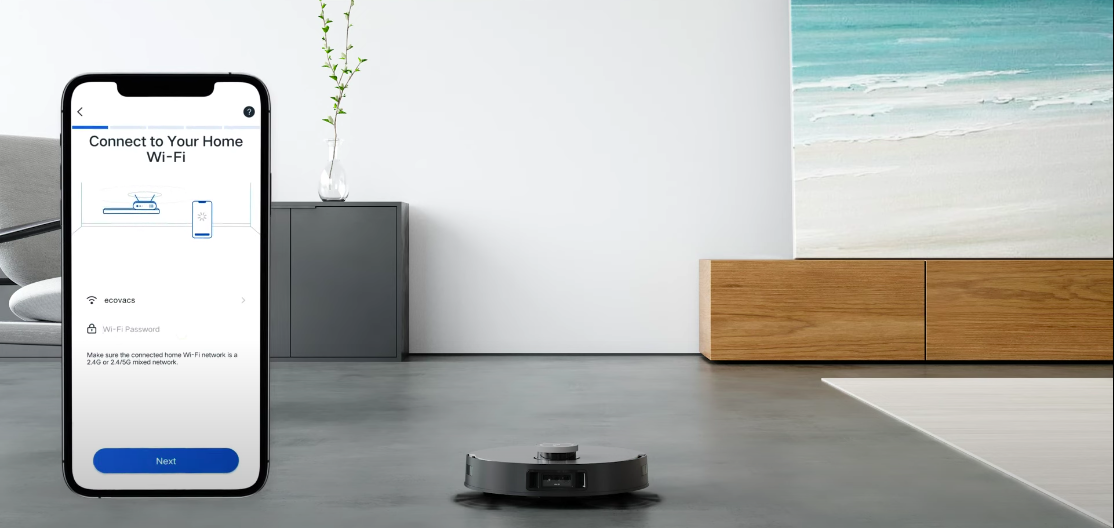 Kết nối Wifi với Deebot X1 Omni