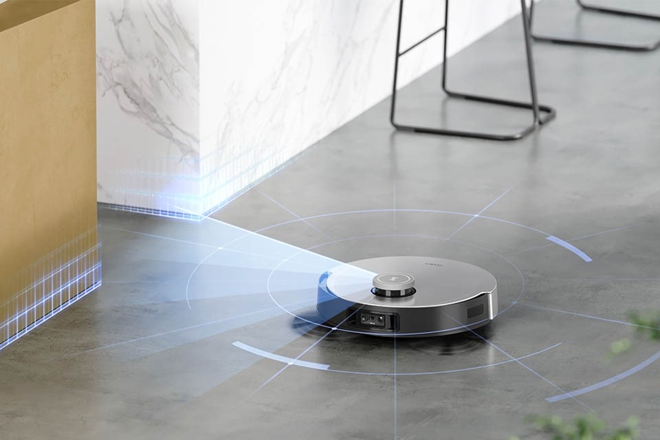 Robot hút bụi Deebot X1 Omni có thiết kế đẹp mắt