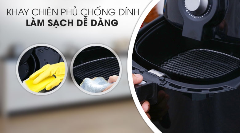 Đánh giá nồi chiên không dầu Philips HD9220: 5 tính năng đặc biệt