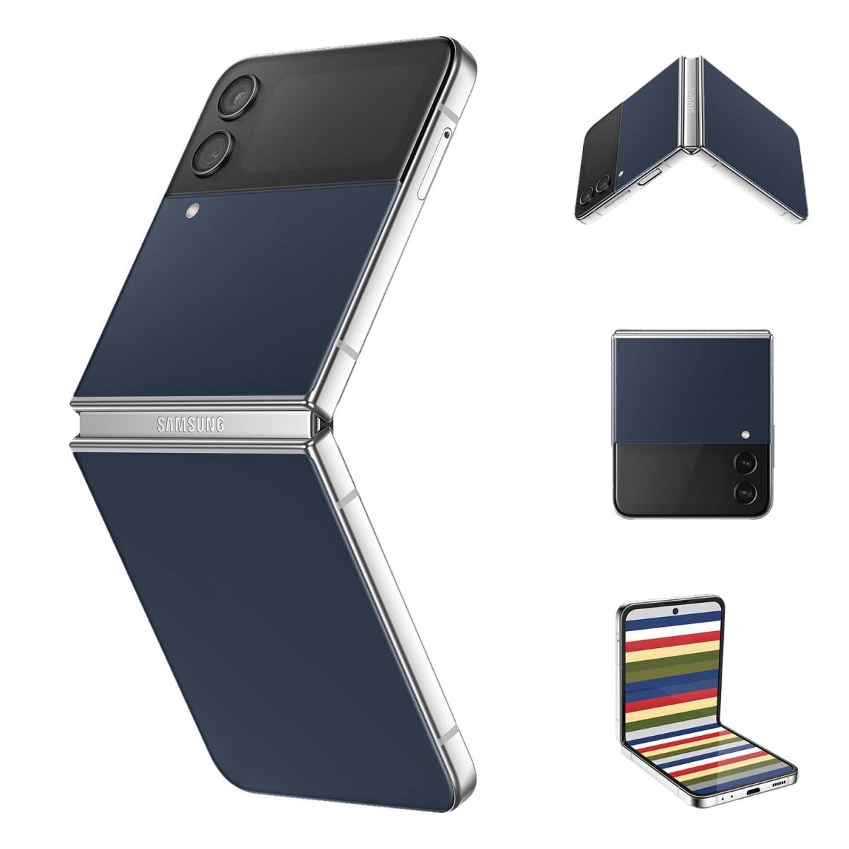 Samsung ra mắt phiên bản màu mới Galaxy Z Fold4 Đỏ Burgundy và Galaxy Z Flip4 Xanh Navy