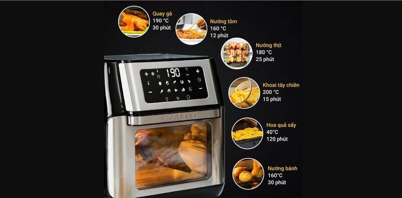 Nồi chiên không dầu Kalite Q10