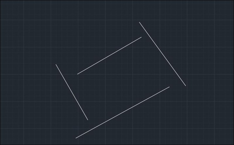 Sử dụng lệnh PEDIT để nối 2 đường thẳng trong CAD