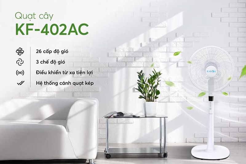 Quạt đứng có nhiều ưu điểm