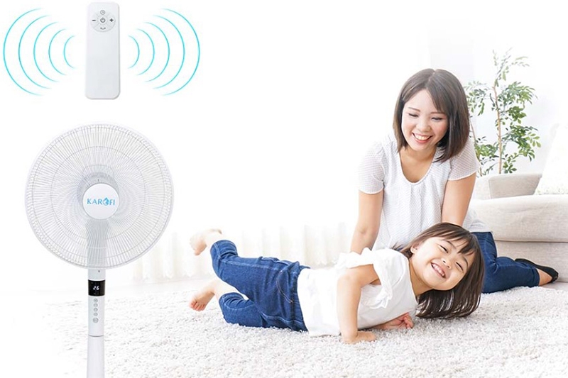 Quạt đứng dễ sử dụng