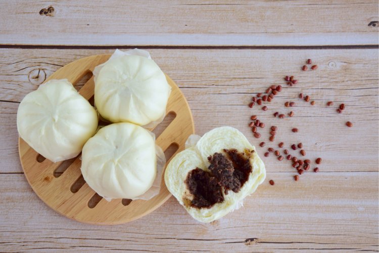 Hấp bánh bao bằng lò vi sóng bước 3